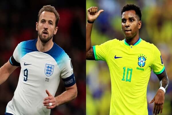 England National Football Team Vs Brazil National Football Team Lineups